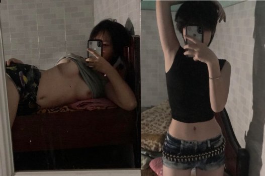chich em gái Cảnh lén lút với cô nàng tóc ngắn đầy cuốn hút